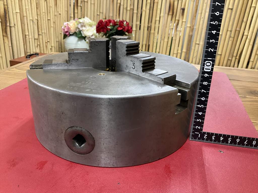 SOUL 3爪スクロールチャック MS#9　外径Φ230mm　チャックハンドル無し
