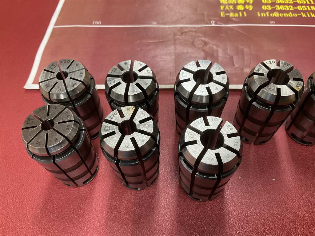 MSTコーポレーション スプリングコレットセット C20シリーズ　計11個