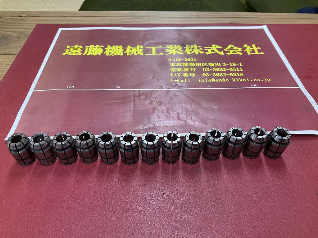 MSTコーポレーション スプリングコレットセット C10-8×13個　計13個