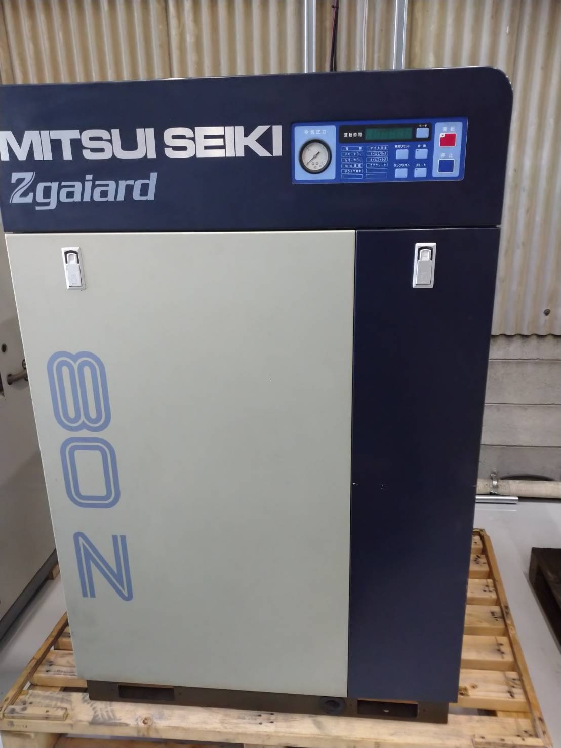 ③ 【yyss様確認専用】 三井精機 3.7kwコンプレッサー Z086AR3-R | マシンライフ