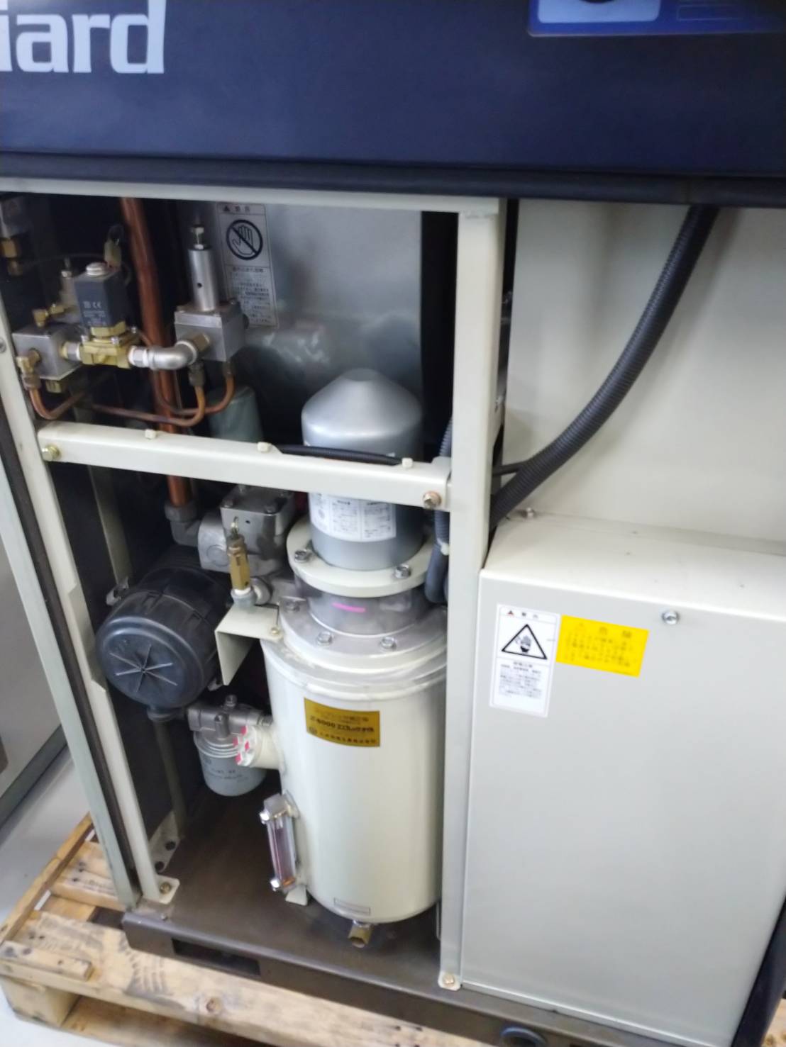 三井精機 3.7kwコンプレッサー Z086AR3-R