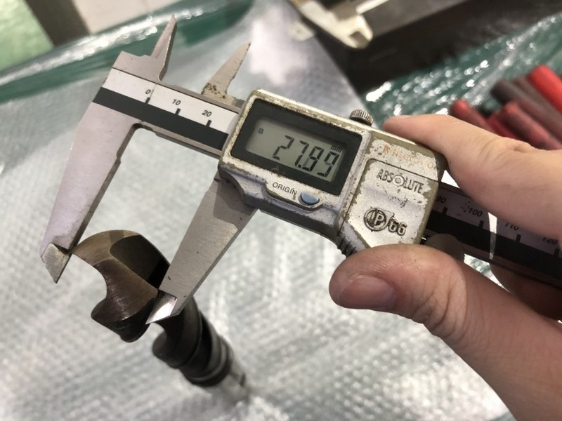 テーパーシャンクドリル