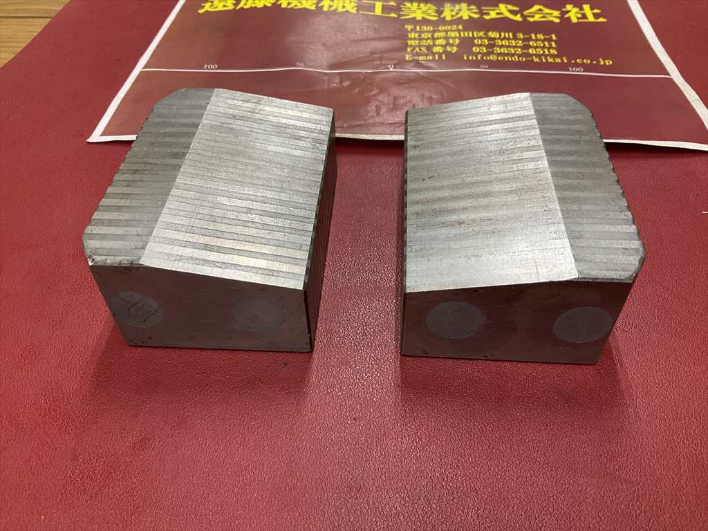 チャックブロック 70×100mm　2個/1セット