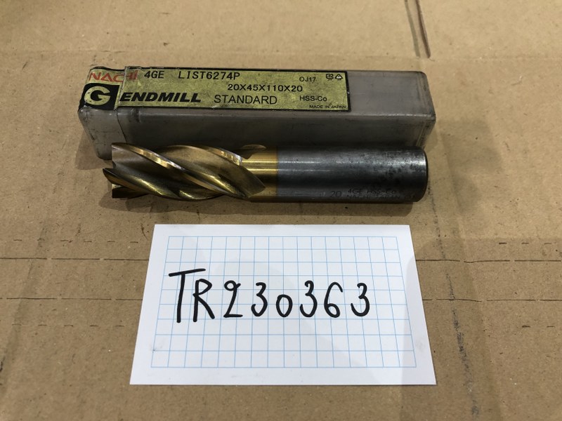 NACHI/ナチ不二越 4枚刃/スクエア/エンドミル φ20 4GE