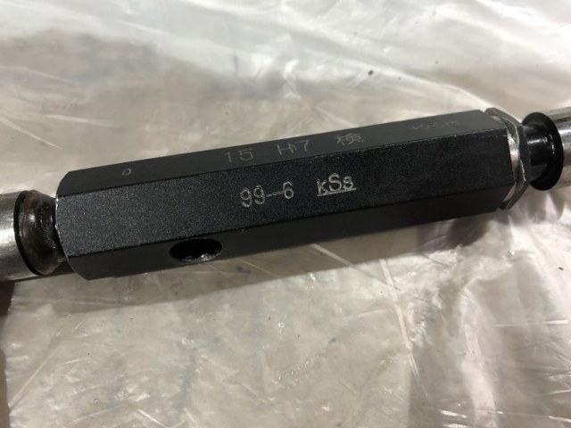 KSS 栓ゲージ 【ネジプラグゲージ】15H7