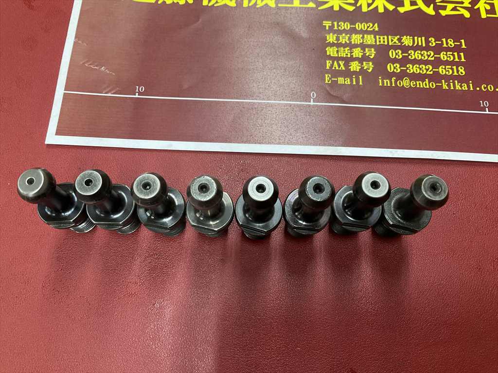 BIG,大昭和精機 プルスタッドBT40 P40T-1　1型45°　8本/1セット