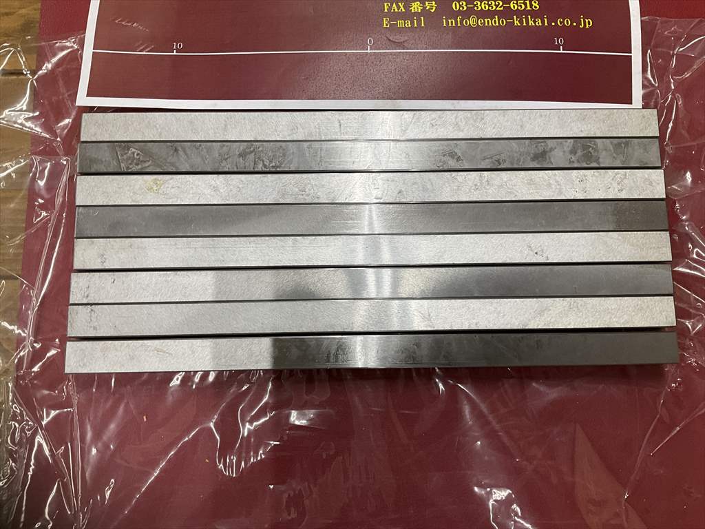 南海工業 両角キー S45C　16×16×300mm　8本