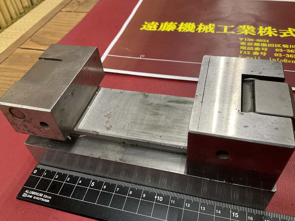 精密バイス 口金巾70mm 口金高さ30mm 口金開き80mm