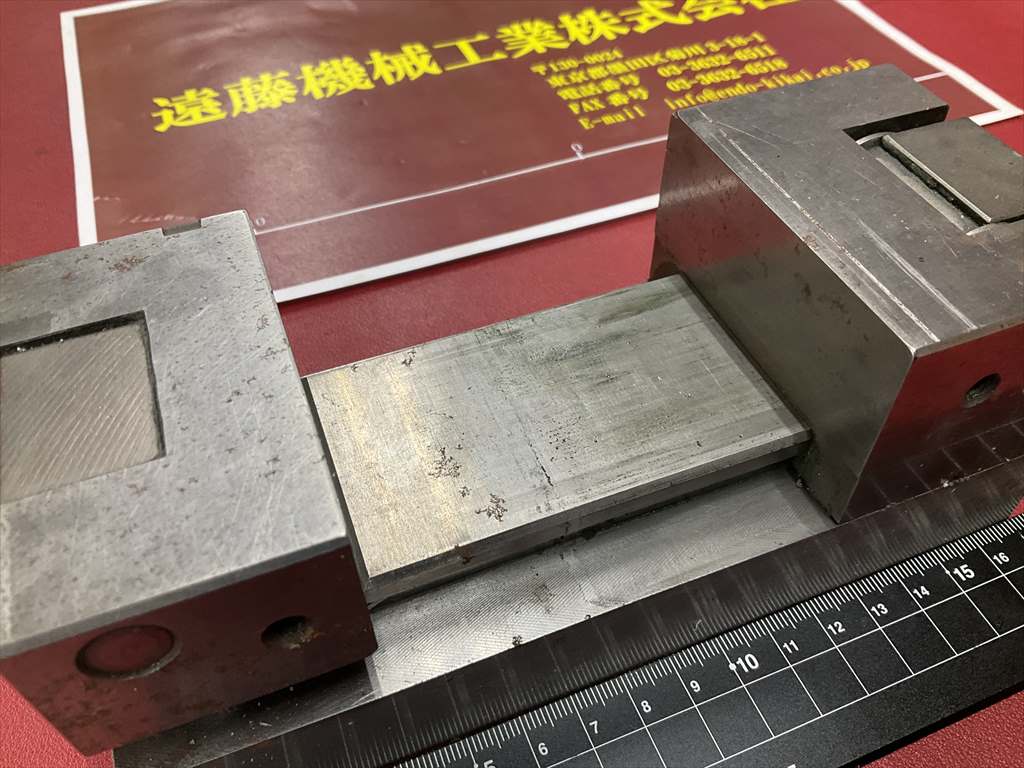 精密バイス 口金巾70mm 口金高さ30mm 口金開き80mm
