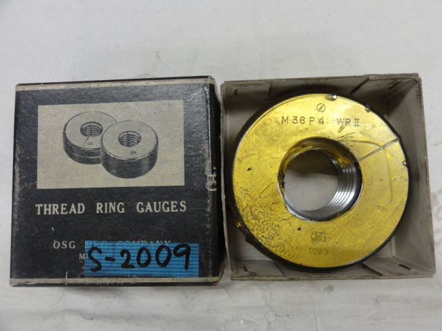 OSG｜オーエスジー	 リングゲージ M36 P4.0