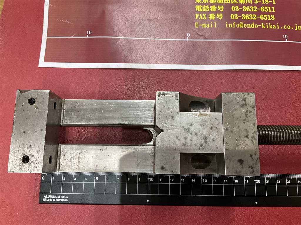 精密バイス 口金巾60mm口金高さ30mm口金開き80mm