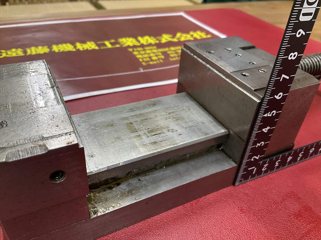精密バイス 79J0578 口金巾70mm口金高さ25mm口金開き80mm