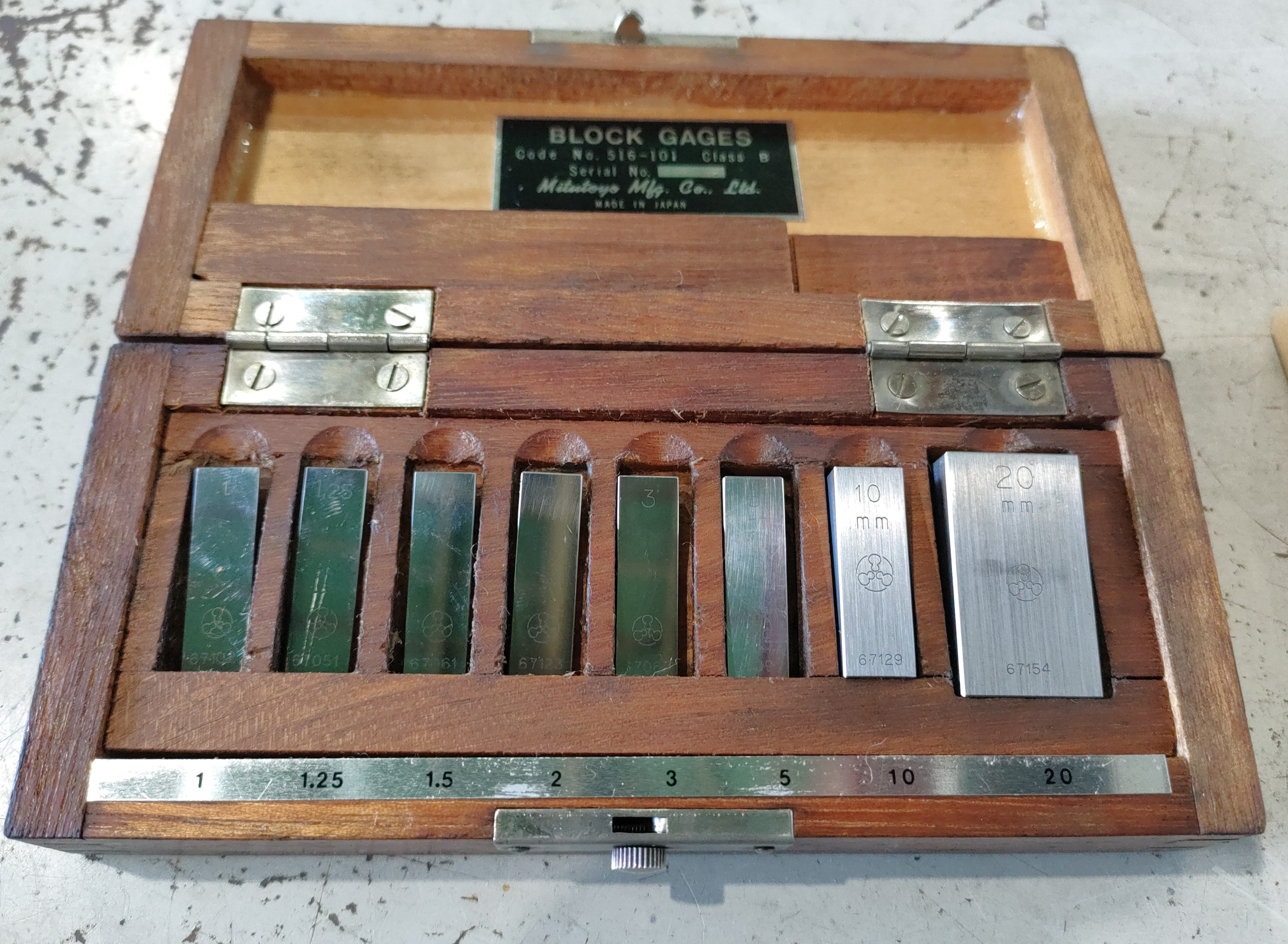 ツガミ/TSUGAMI CORPORATION PTWゲージブロックセット B-7 | マシンライフ