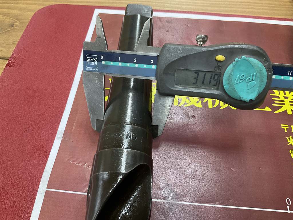 モールステーパーシャンクドリル 35HSS N6