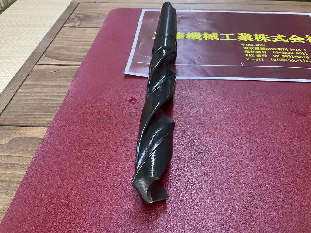 モールステーパーシャンクドリル 33HSS　F6