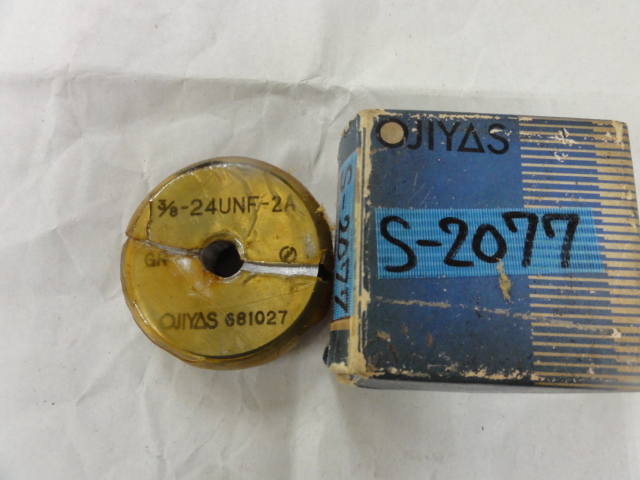 OJIYAS｜オヂヤセイキ リングゲージ 3/8-24UNF-2A