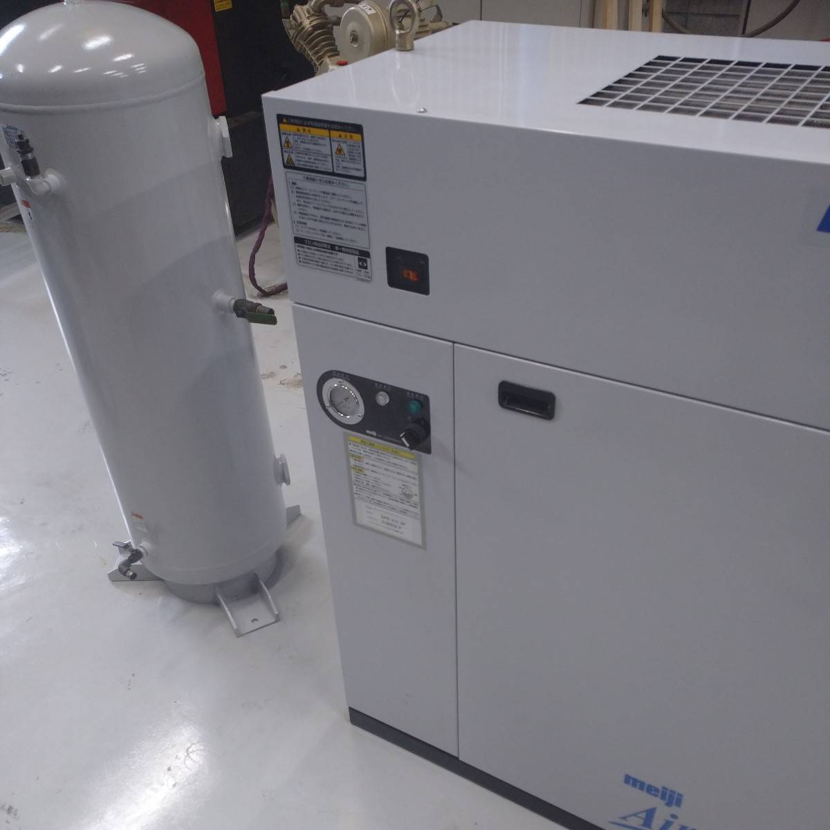 明治 3.7kwコンプレッサー DPK-37C