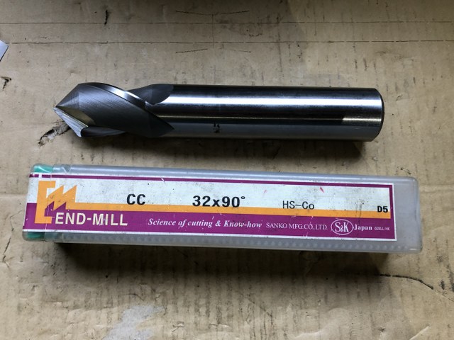三興製作所/SANKO TOOL エンドミル 【エンドミル】 32X90°