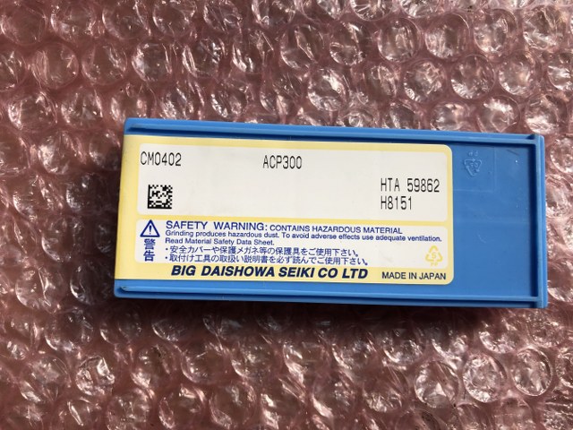 BIG,大昭和精機 チップ 【チップ】CM0402-ACP300