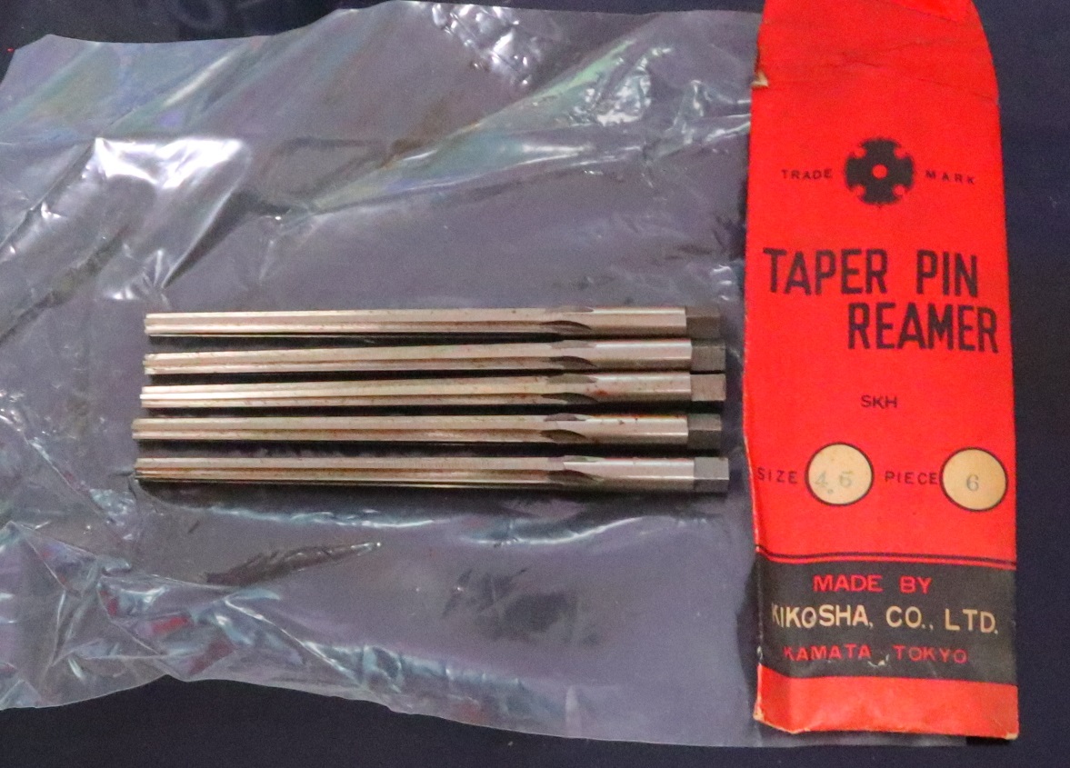 KIKOSHA タッパーピンリーマ 4.5　5個　未使用