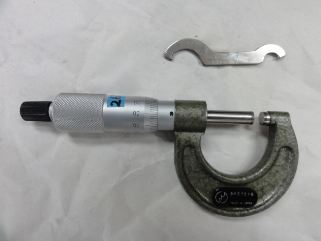 MITUTOYO｜ミツトヨ 外側マイクロメーター M110-25 | マシンライフ