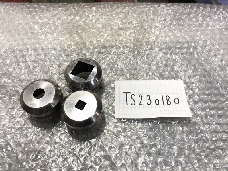 コニック/Conic タレパン金型（ダイ）3個 (1)22.6x22.6 (2)10.16x10.16  (3).13.4