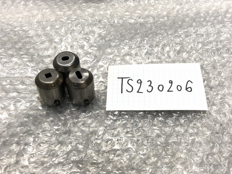 アマダ/AMADA タレパン金型（ダイ）3個 (1)4.3x10.3　(2)5.20x7.20　(3)5.4x5.4