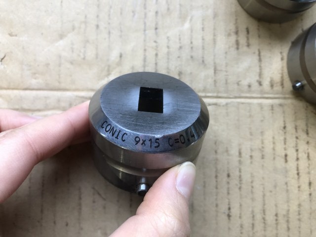コニック/Conic タレパン金型(ダイ)3個 タレパン金型(ダイ)3個