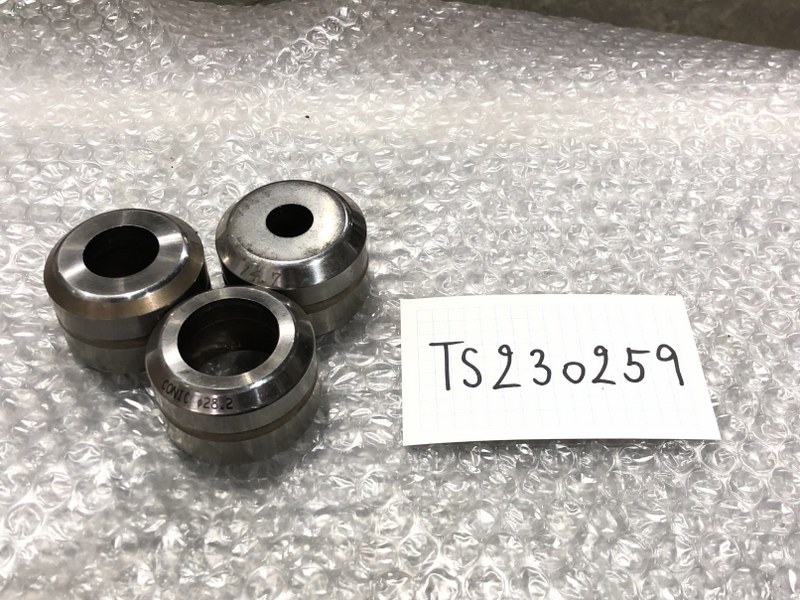 コニック/Conic タレパン金型（ダイ）3個 (1)φ28.2  (2)14.7  (3)22.4