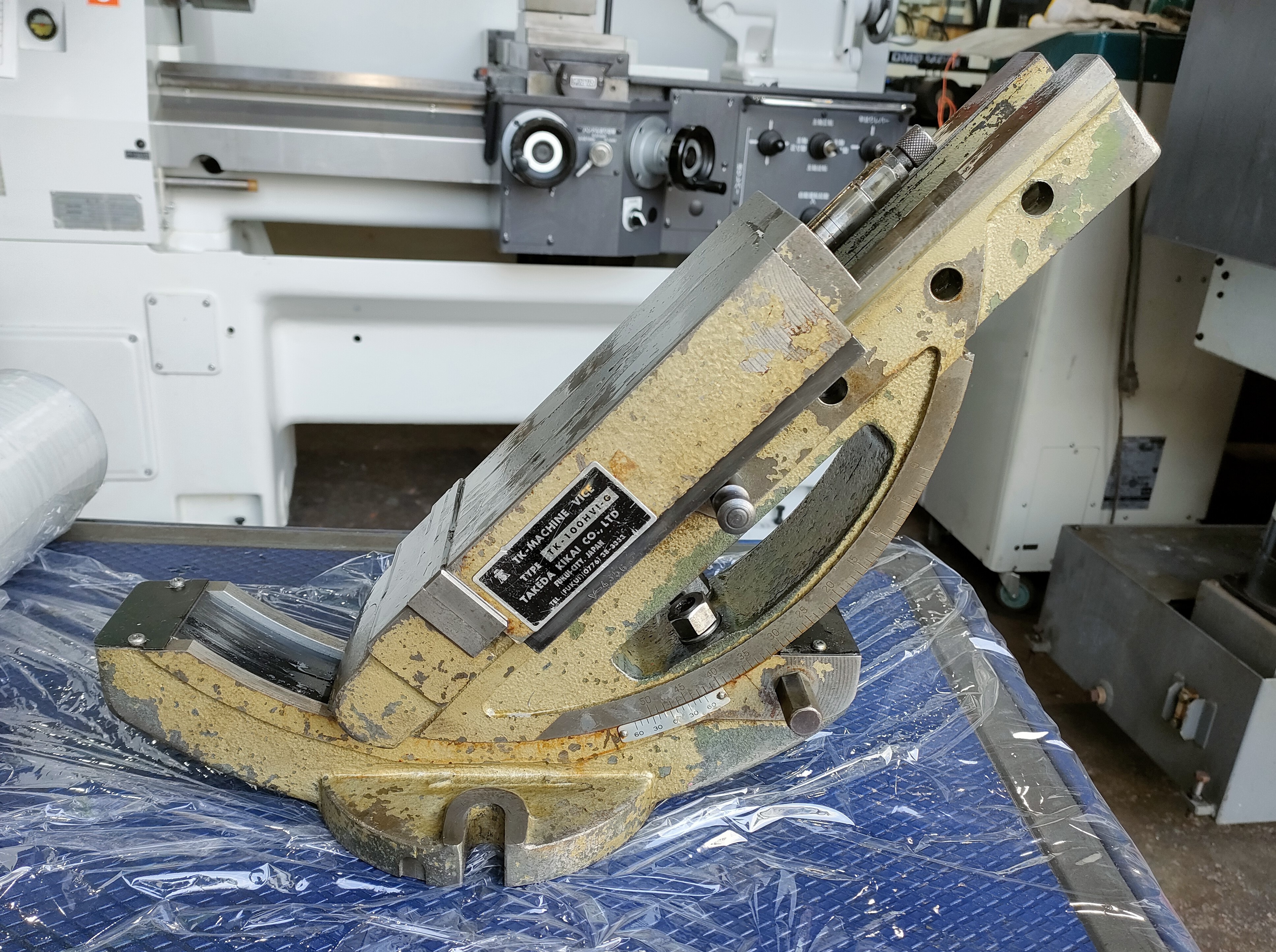 武田機械 傾斜油圧バイス TK-100HVI-G