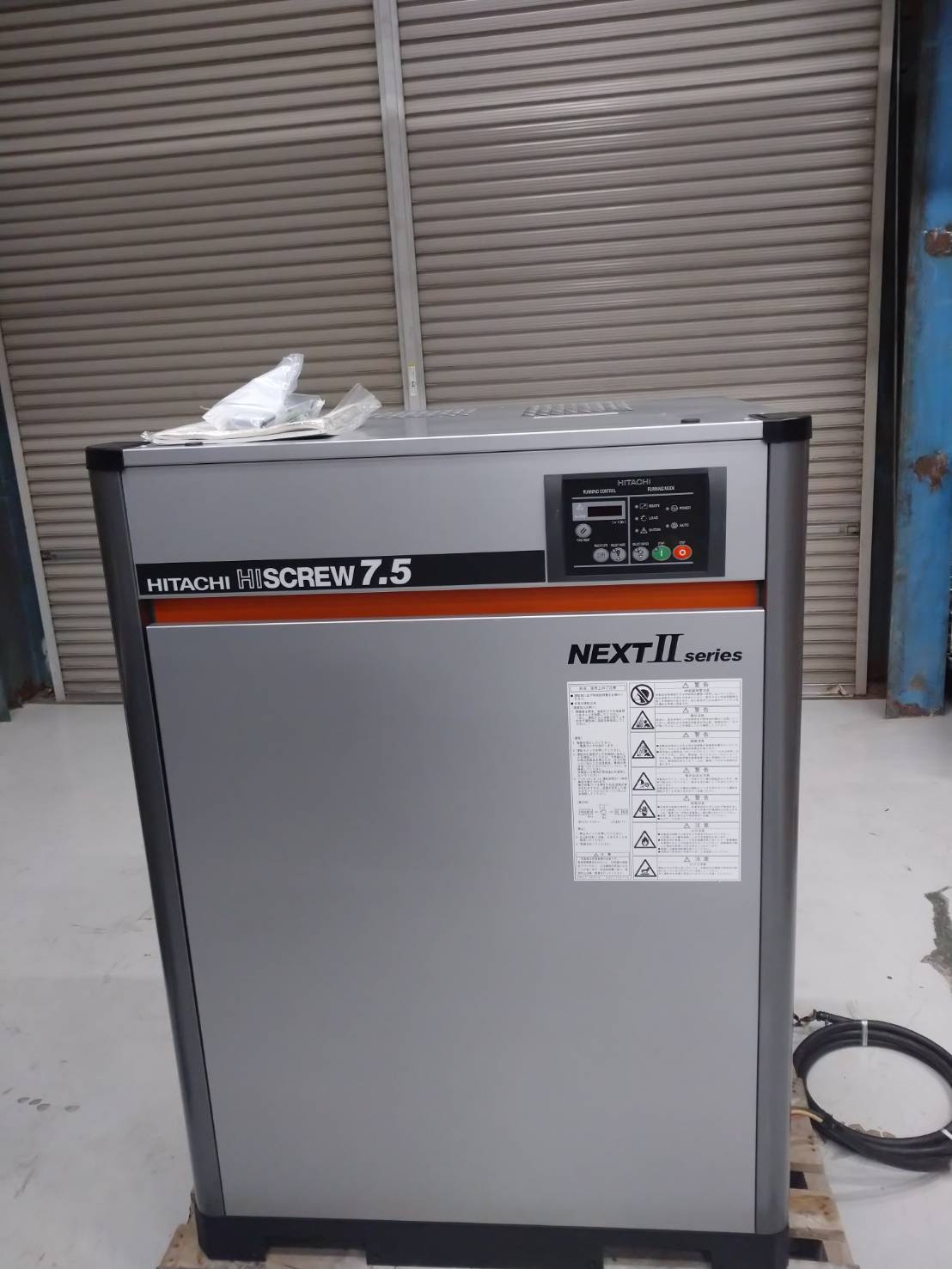 日立産機 7.5kwコンプレッサー OSP-7.5M6ARN2 | マシンライフ