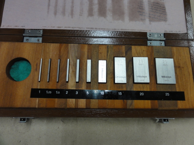 MITUTOYO｜ミツトヨ ブロックゲージセット BM1-10BN | マシンライフ