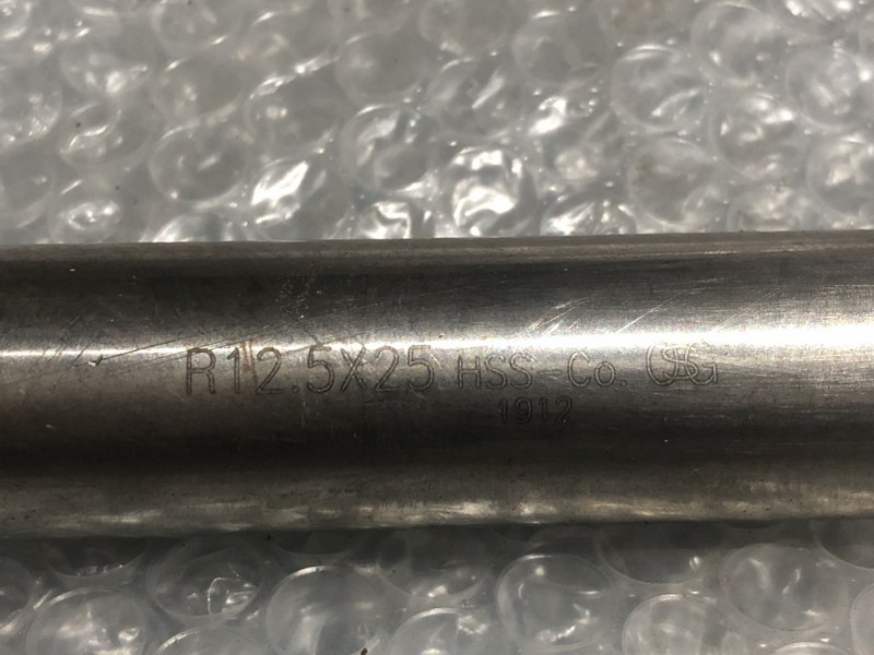 OSG/ オーエスジー 2枚刃/ボール/エンドミル R12.5x25 HSS-CO