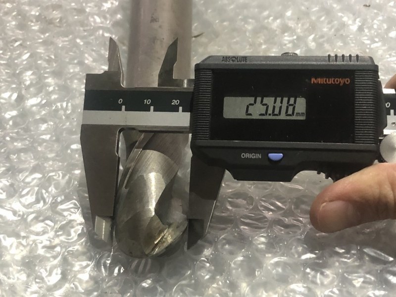 OSG/ オーエスジー 2枚刃/ボール/エンドミル R12.5x25 CPM