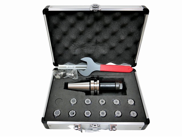 テクノフロンティア コレットチャック・精密コレットセット BT40-ER20A-11PCS【新品】