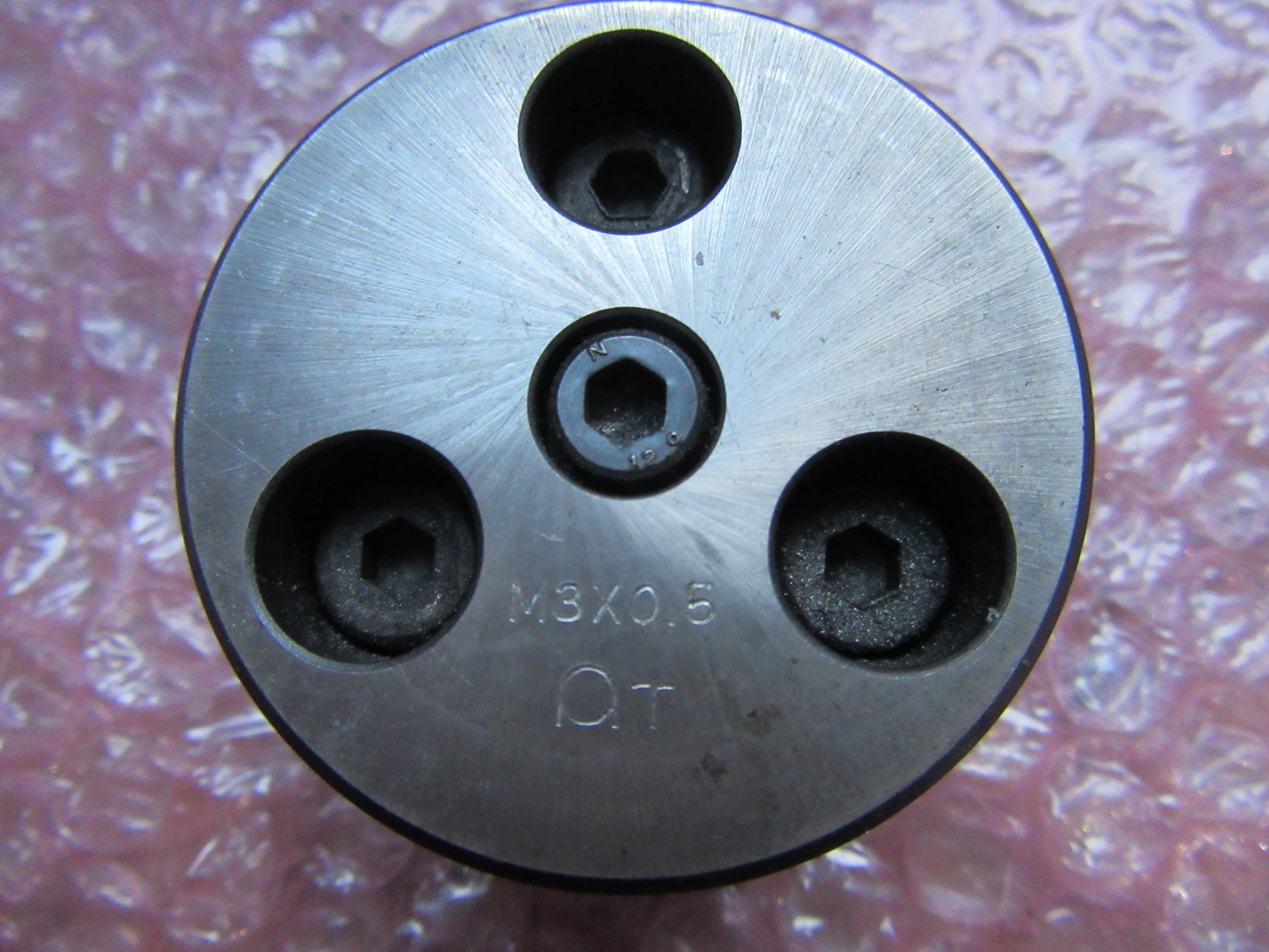 アマダ/AMADA タレパン金型セット ダイ= M3x0.5 パンチ= M3x0.5x1.0t