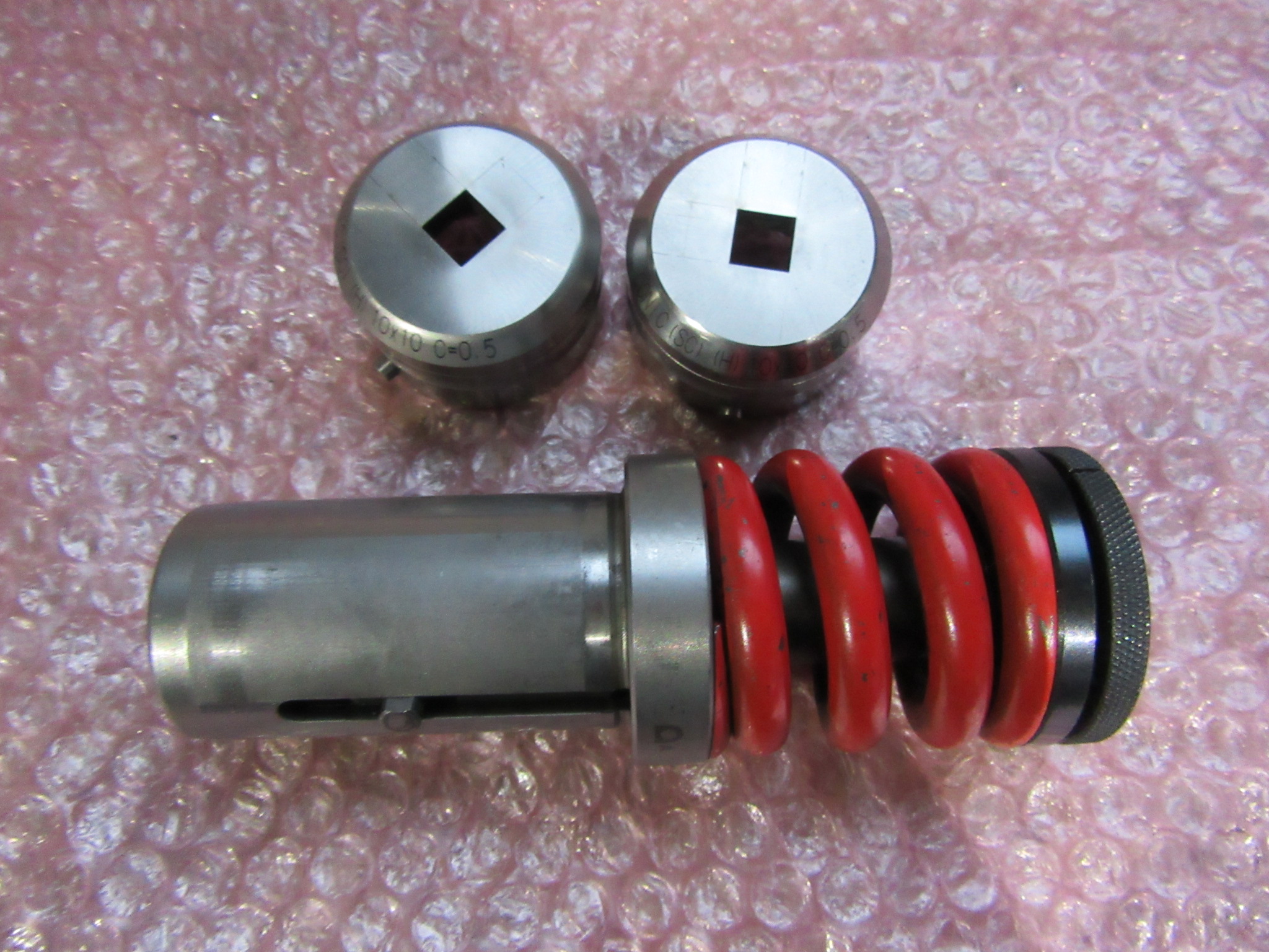 コニック/Conic タレパン金型セット ダイ=10x10(2個)　パンチ=10x10