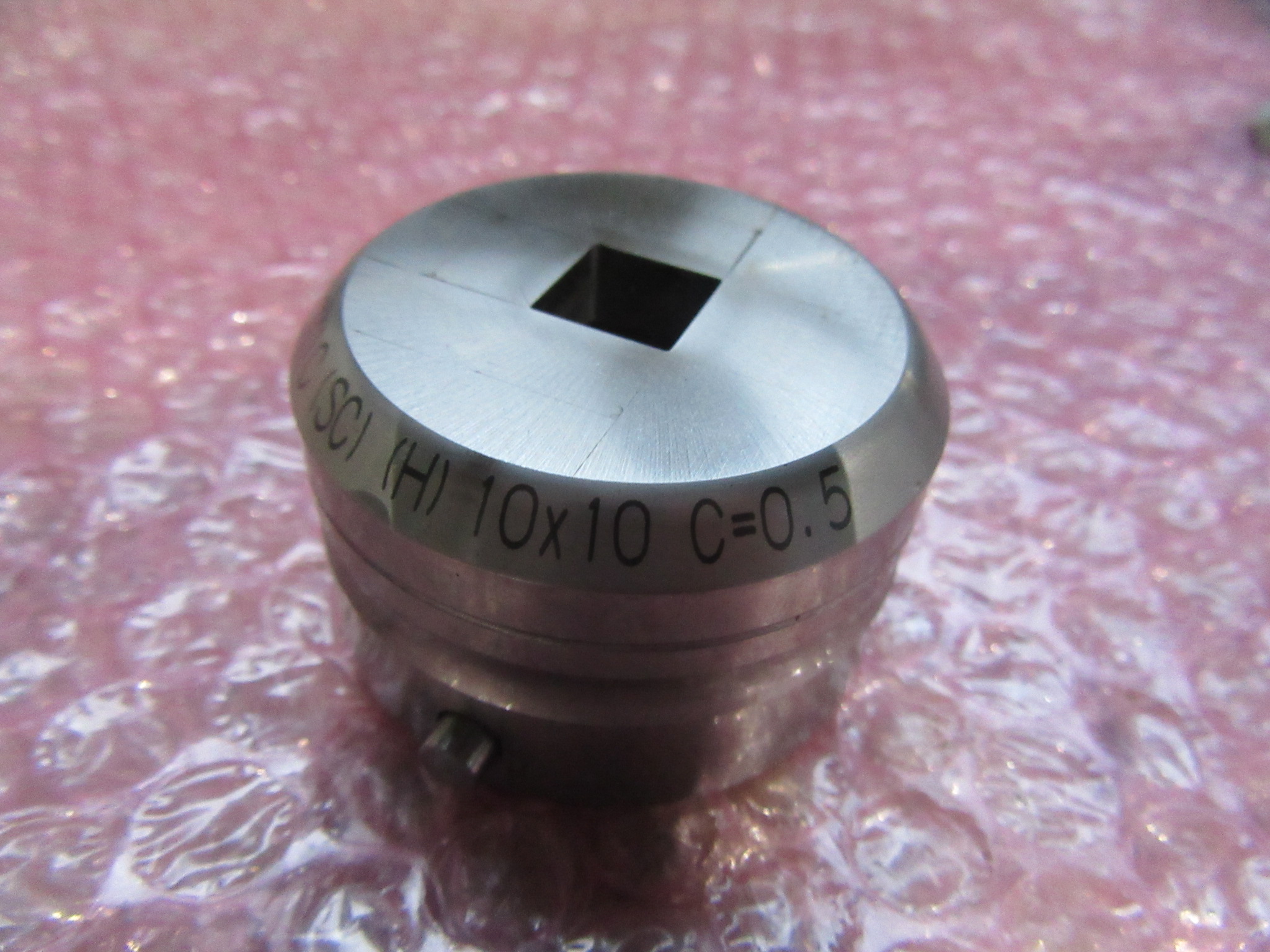 コニック/Conic タレパン金型セット ダイ=10x10(2個) パンチ=10x10