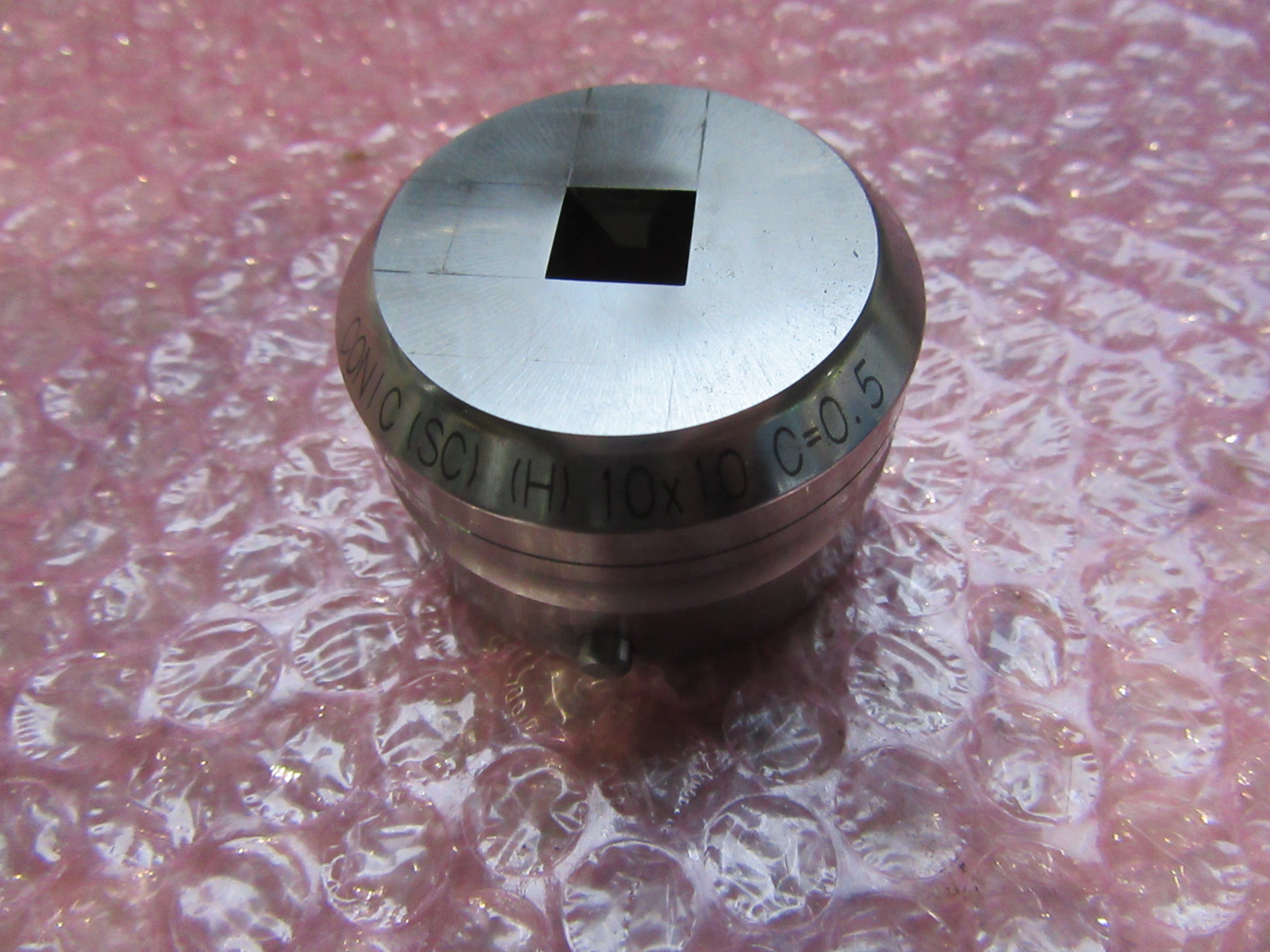 コニック/Conic タレパン金型セット ダイ=10x10(2個) パンチ=10x10