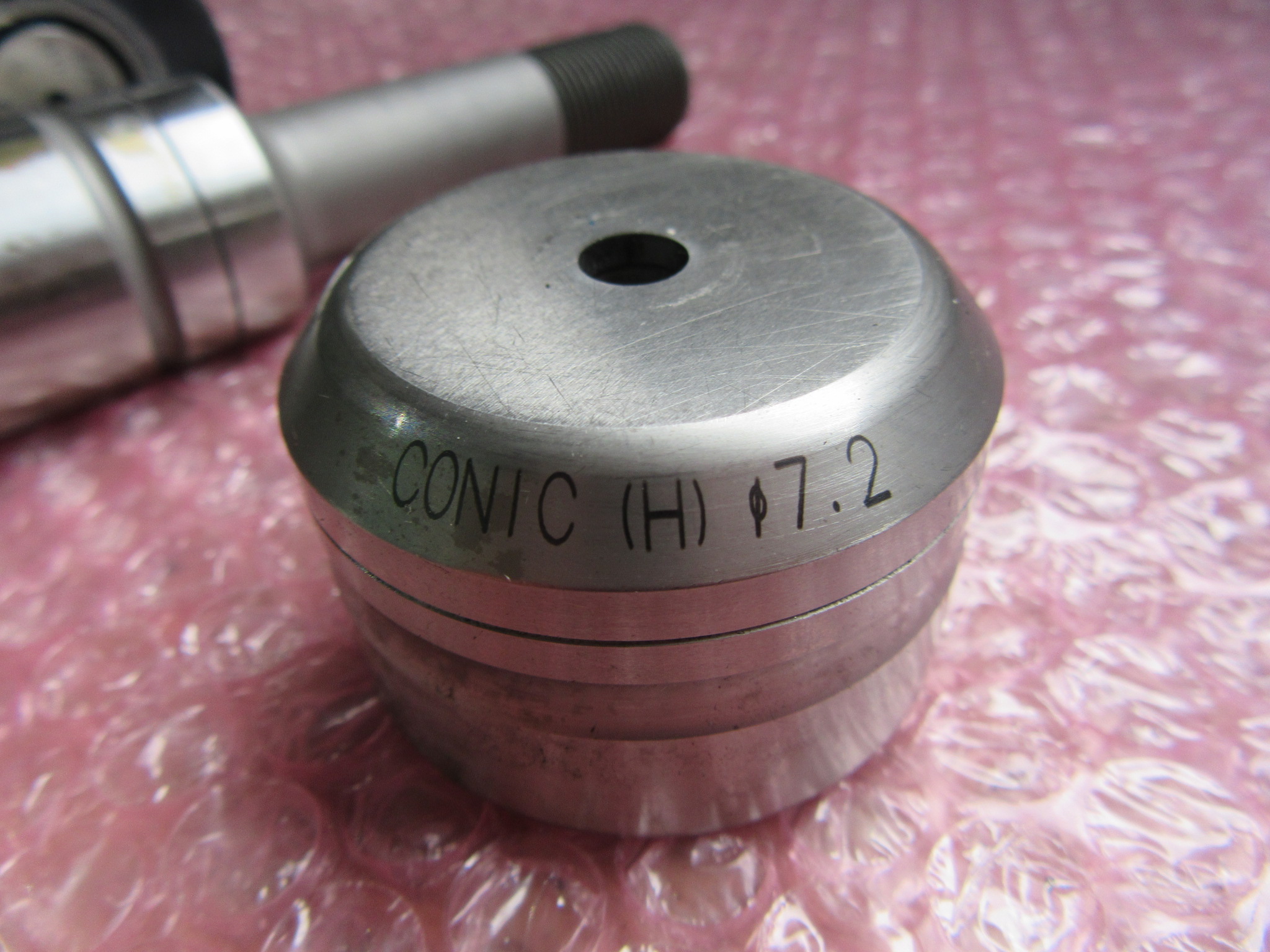 コニック/Conic タレパン金型セット ダイ=7.2 パンチ=7.0 ボディ=7.0