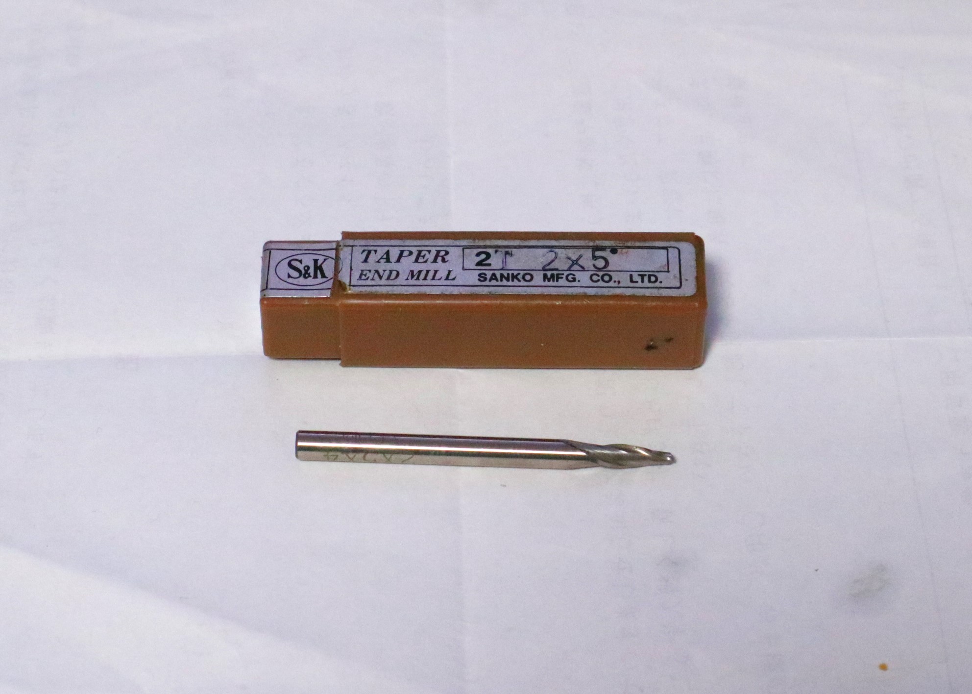 三興製作所 エンドミル 2×5°　SPM　未使用