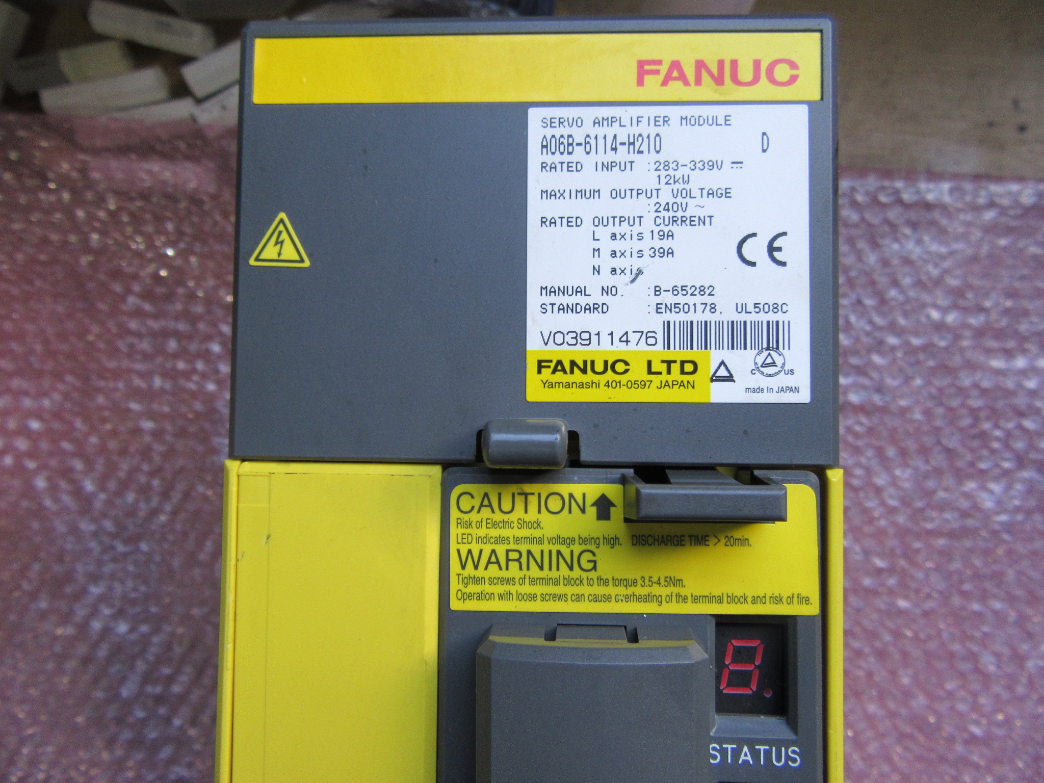FANUC/ファナック サーボアンプ A06B-6114-H210