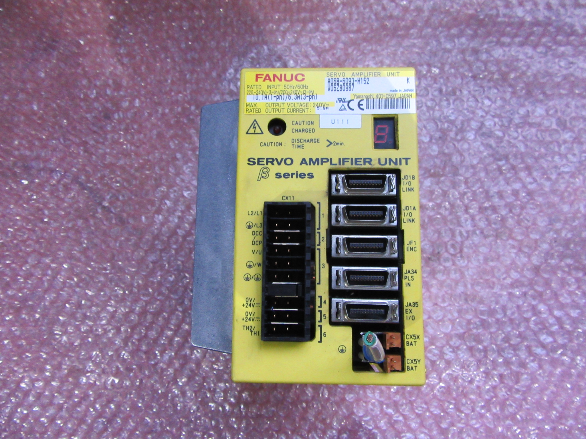 FANUC/ファナック サーボアンプ A06B-6093-H152