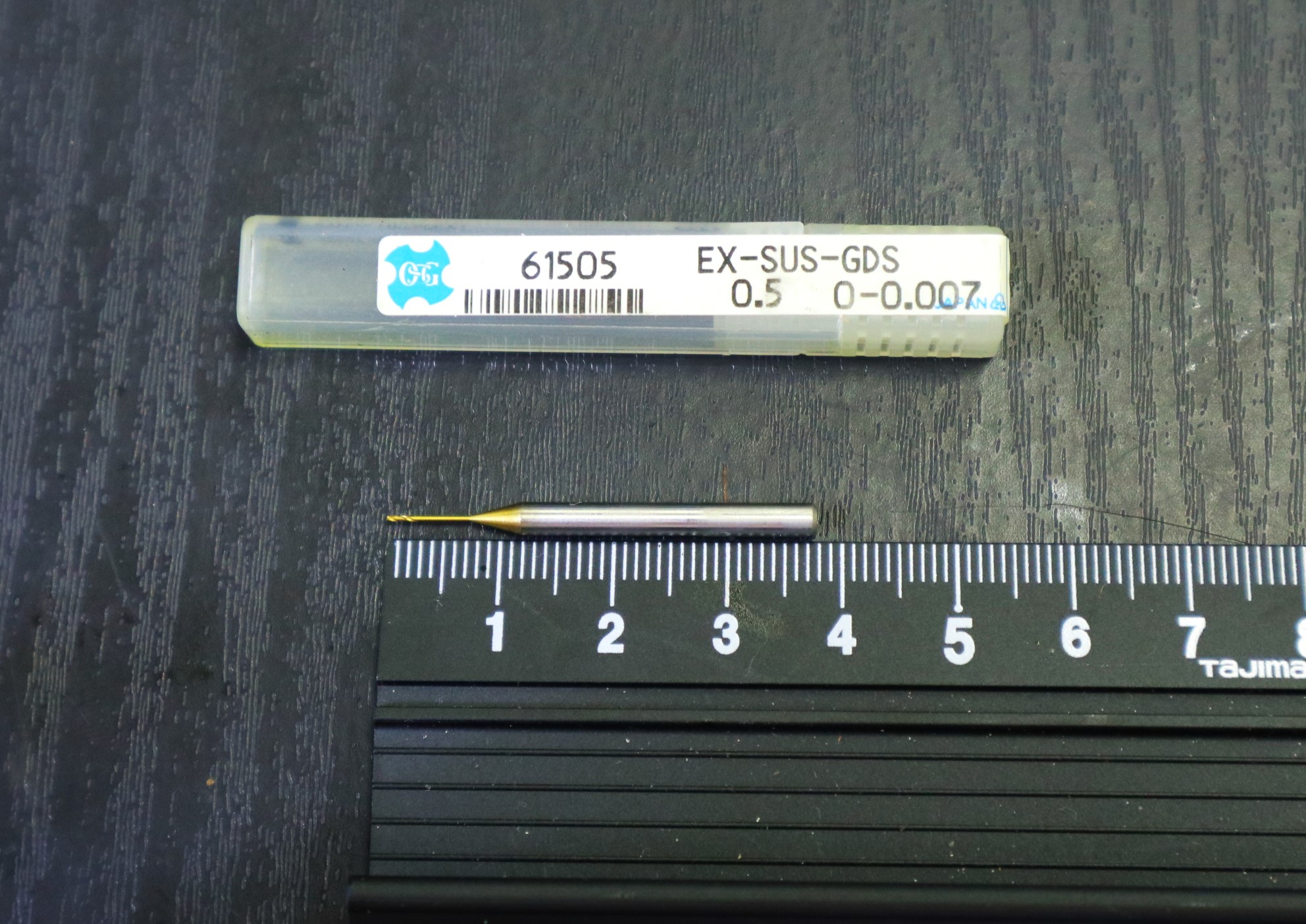 OSG エンドミル EX-SUS-GDS 0.5　0-0.007　未使用