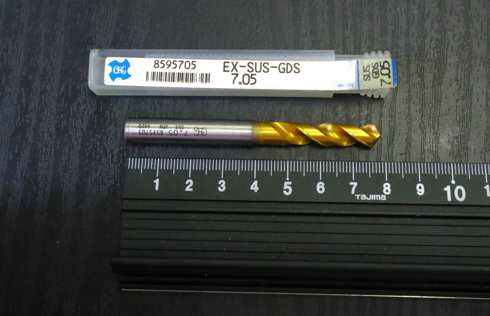 OSG エンドミル EX-SUS-GDS　7.05　未使用