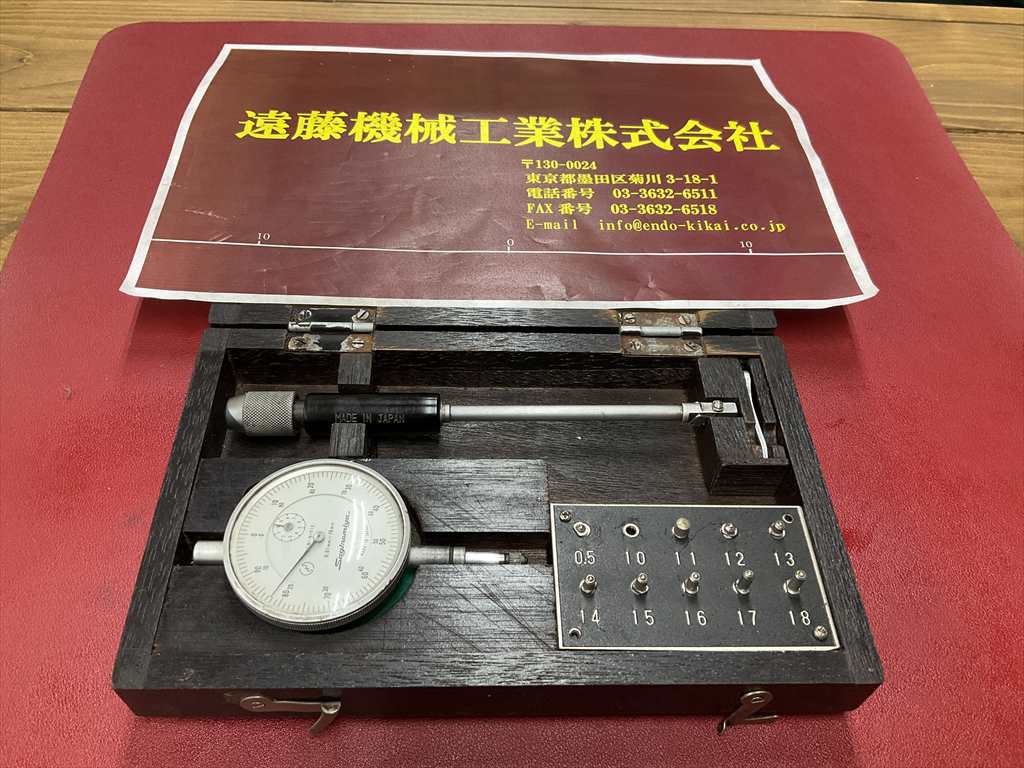 TECLOCK｜テクロック シリンダーゲージ 10～18A