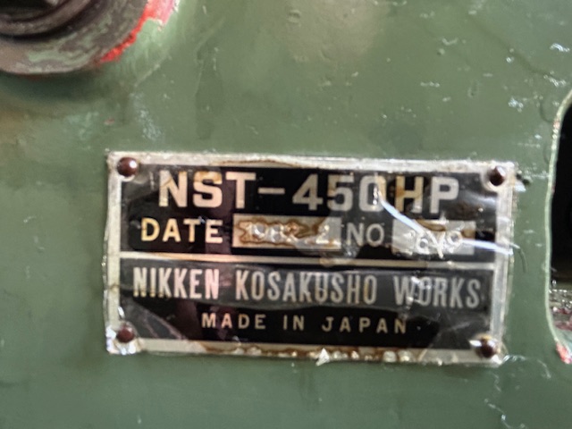 日研,NIKKEN ロータリーテーブル NST450HP