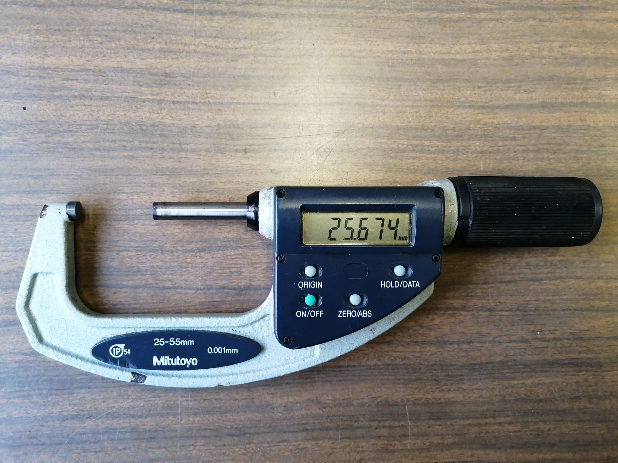 ミツトヨ デジタルマイクロメーター MDQ-55M