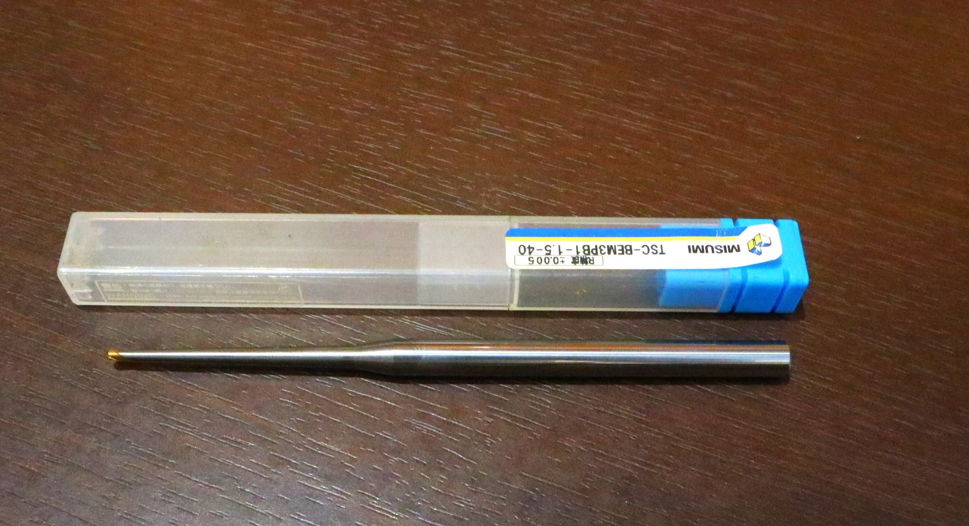 MISUMI エンドミル TSC-BEM3PB1-1.5-40 未使用