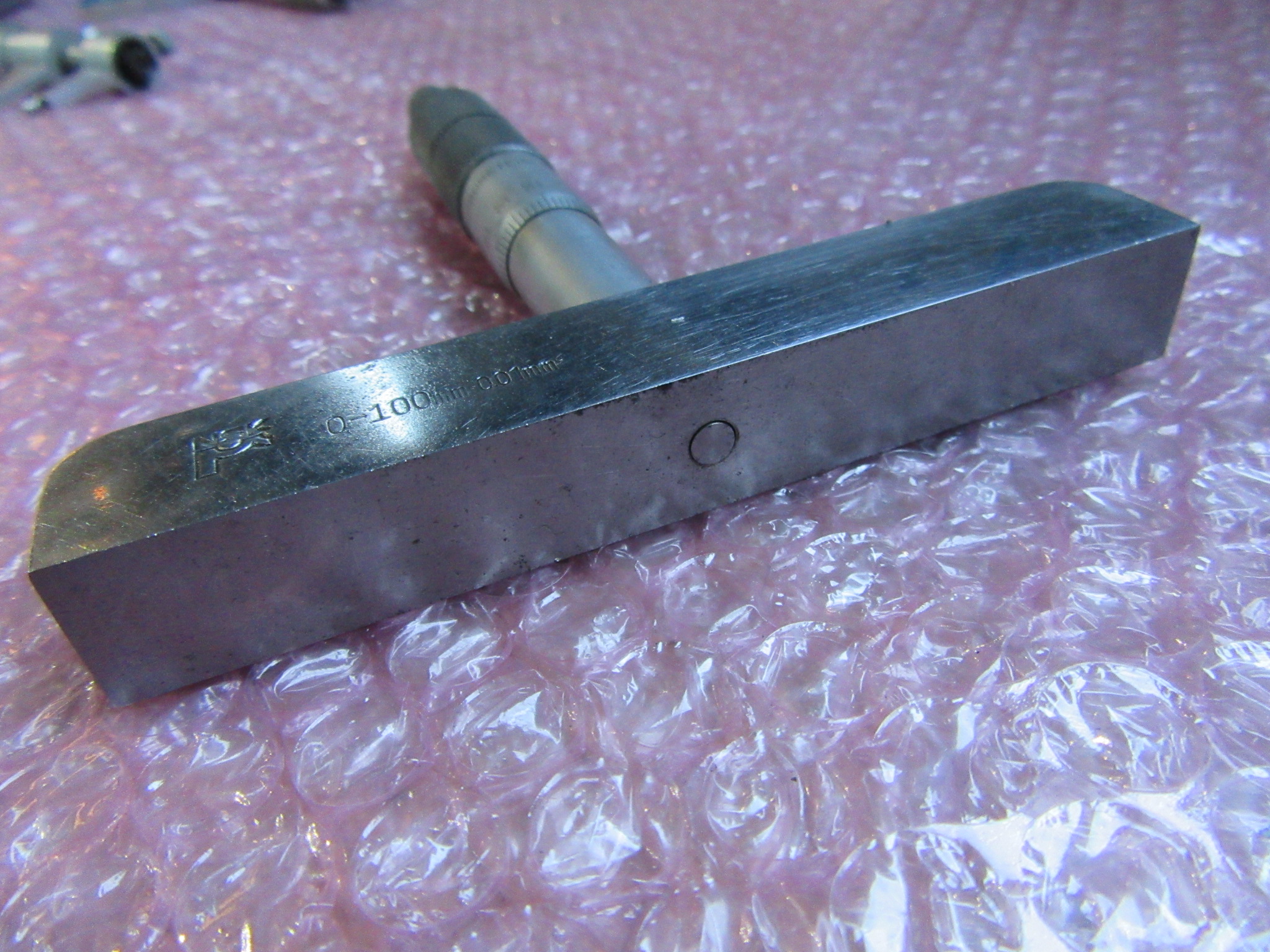 NSK/日本精工 デプスマイクロメーター 0-100mm (0.01mm)